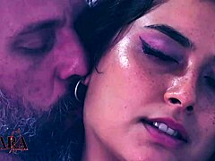 putinha's huge clit and tits get cummed on while riding brazilian style