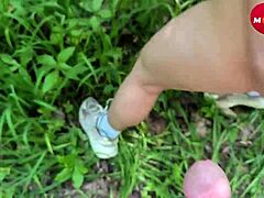 Damn, this dude fucks submissive russian milf whore right outdoors! 🔥😈