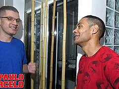 nerd babe sucks curvy latina teen's pussy in club bathroom then raw dogs her 😈🍑💦