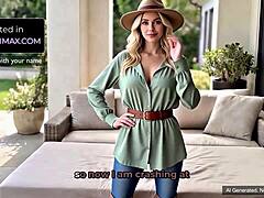 Blonde bestie, jerk off to forget my boyfriend now?