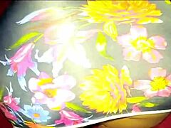 bbw housewife spreads for ass licking then takes massive anal creampie missionary style