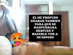 Wife 69s Friend's Tongue While Hubby Watches