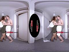 She bends over seduces rides her latin stepsis in reality lovers heat