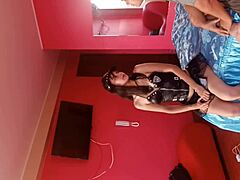 candyboon halloween police latina bent over wet pussy