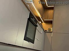 college girl tries on fashion then bares shaved pussy for casting