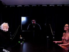 morena alice vasconcelos bares her pretty tits teases picky no-anal ride on chubby guy