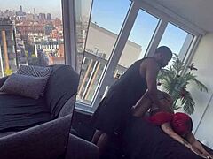 whoa this massage turned into ebony goddess ass worship 😍🍑🔥 part 1