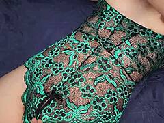 Sexy Stepmom Milks Small Cock Stepson Creampie