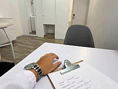 Medico Pervertido Spanks Patient's Huge Tits in Roleplay