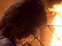 our romantic chalet fuck with deep pussy riding