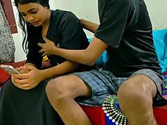 rahul beds girlfriend and wife together in epic threesome romp