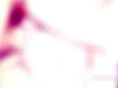 Angel Wicky Dominates Kira Thorn in Latex Anal DAP Gapes