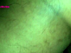 Jean Rodriguez's Fat Tits Bounce Hard Legs Up