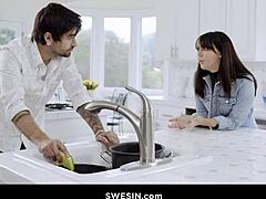 Interracial Swingers Bedroom Spanking and Passion