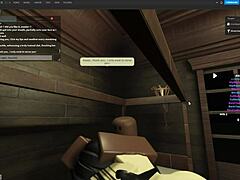 fucking this horny whore rough in roblox heat
