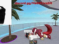 guy pounds roblox christmas bunny girl's big ass hard