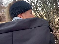 Outdoor Lake Wife Fucked Rough Doggystyle Cum Covered