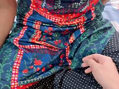 Desi Schoolgirl's Wet Pussy Pounded by Teacher in Outdoor Creampie Fuck with Dirty Talk