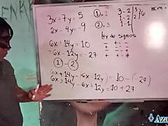 Japanese Schoolgirl Creampie Equation in Naughty Roleplay