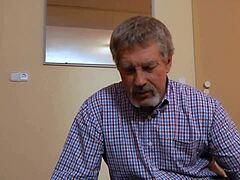 i crave grandpa's cock stretching my tight pussy then swallow every drop!