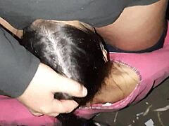 first date mouth fuck in abandoned house!! 😈👅 lesbian vibes