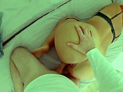 stepmom, why are you rubbing your wet pussy next to me in bed while i watch?