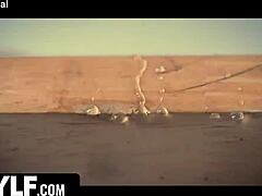 A million years without sex explodes into amazon domination pounding