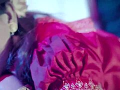 Young Indian couple's suhaag raat turns into dirty squirting fuck fest