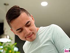 Bratty Stepsis Ditches Banana for Stepsis's Monster Cock Suck