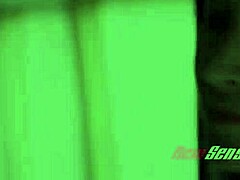 karla kush fingers dani daniels' small tits in heated lesbian play