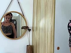 this redhead's feet tease while duct taped tight in bondage