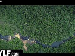 A million years without sex explodes into amazon domination pounding