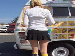 Lexi Belle Begs Ice Cream Man For Deep Creampie Banging