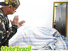 Bent Over Big Ass Latina Cristal Ortega Fucked Under Sheets Secretly 1on1