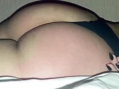 Mi sexy ARGENTINIAN stepsister SHAKES her FAT ASS while SPANKED