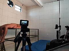 Amateur Milf Big Tits Recording in Abandoned Hospital Ward