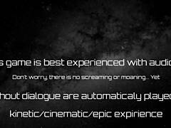 Brunette's Shaved Big Tits Pussy in Renaissance Game Prelude