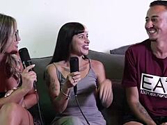 juliara jujuba's see-through red outfits with bruna carlos got you hooked?