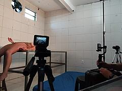 Amateur Milf Big Tits Recording in Abandoned Hospital Ward