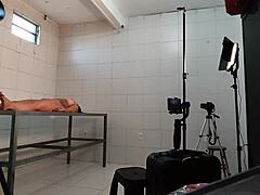 Amateur Milf Big Tits Recording in Abandoned Hospital Ward