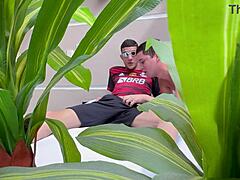 boy begged for my christmas dick and got it deep in ass!