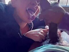 dtla milf gulps juicy cumshot mouthful