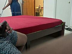 flashing my dick at maid poornima turns her on quick