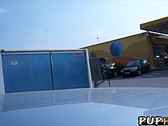 Hot teen 18+ Tracy Anderson baisée en public outdoors POV de fou ughh