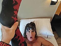 MikeXMoreno's Extreme Deepthroat Ball Draining Fuck