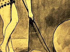 these vintage erotic drawings get me so hard umm