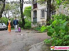 nice stranger rebecca nikson lets turman merman fuck her juicy shaved pussy close-up for clubsweethearts stay.