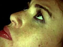 Tiffany's Cunt Pounded Hard Shibari Bondage Swallows Semen!