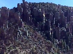 omg she deepthroats and swallows cum on hiking trail outdoors...