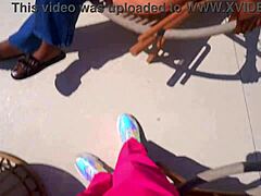 boss cougar ebony meets young stud unleashes big tits pussy on his monster black cock cosplay tease